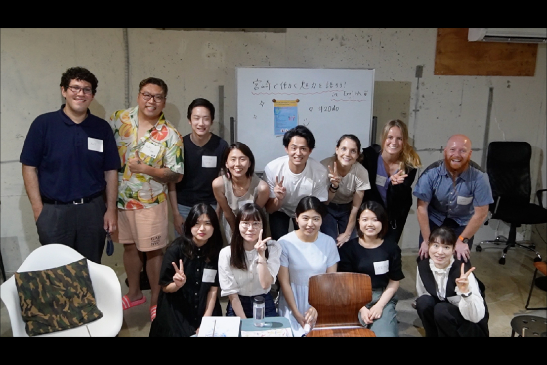 Foreign immigrants
&
university students in Miyazakiの画像